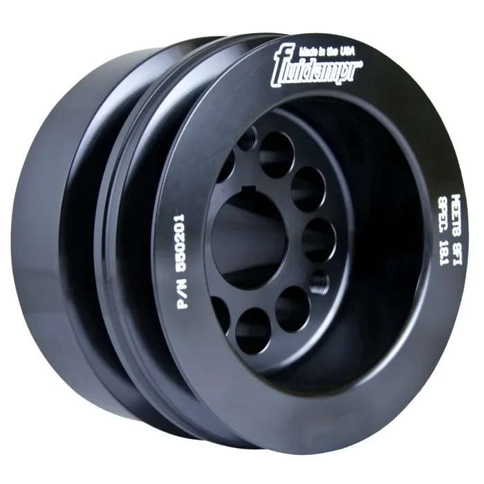 Fluidampr Ford 8BA Flat Head Wide Belt Harmonic Balancer – Ford Flathead V8 w/ Wide Belt Pulley