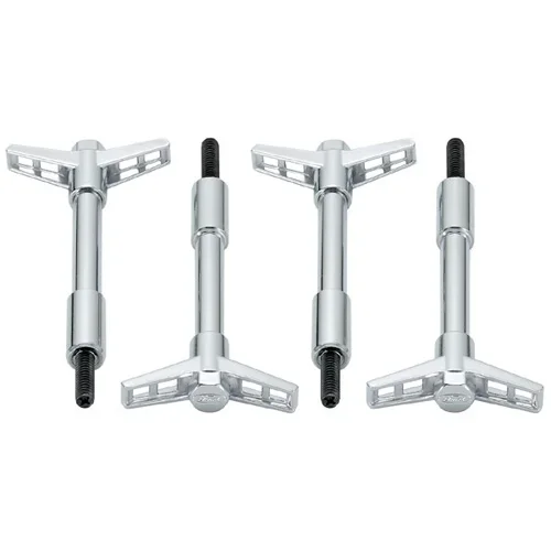 Ford Valve Cove Bolt Kit 4pk Chrome w/Ford Logo