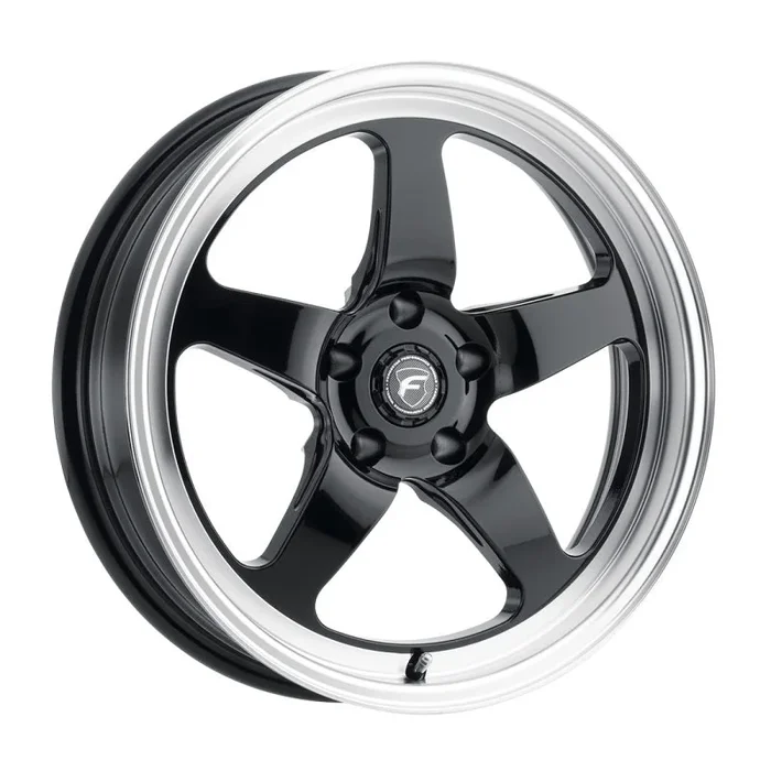 Forgestar D5 Drag 17×11 / 5×120.65 BP / ET43 / 7.8in BS Gloss Black Wheel