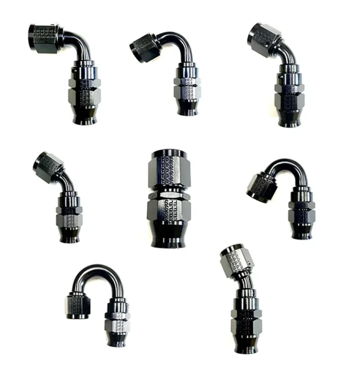 Fragola -10AN Real Street x 90 Degree Hose End Black For PTFE Hose0.16 lb