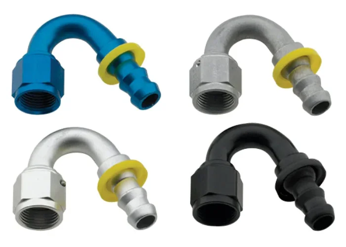 Fragola -12AN Push-Lite End 150 Degree – Blue