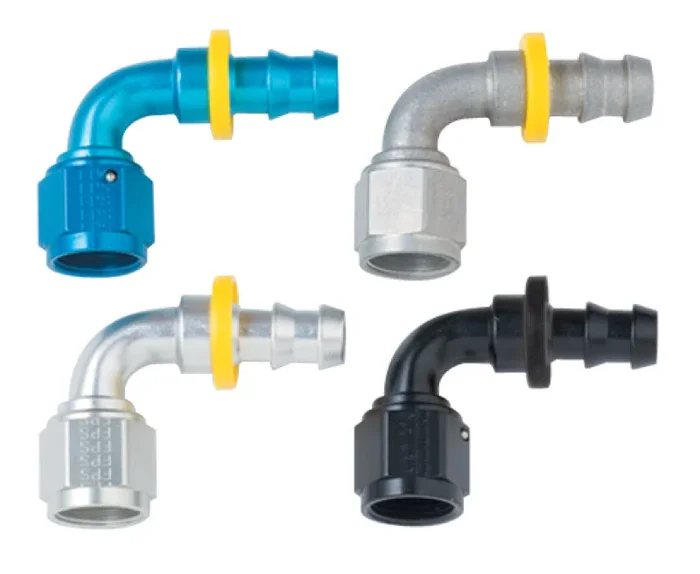 Fragola -12AN Push-Lite End 90 Degree – Blue