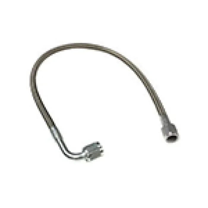 Fragola -4AN PFTE Ext Black Hose Assembly Straight x 90 Degree 40in0.33 lb