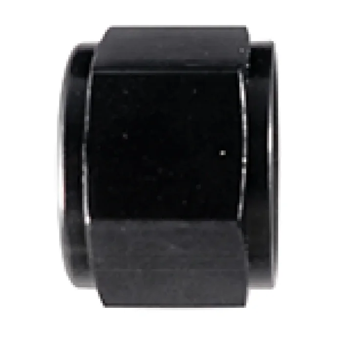 Fragola -8AN Aluminum Flare Cap – Black0.04 lb
