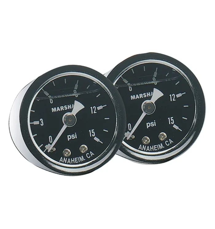 Fragola Fuel Pressure Gauge 0-60 PSI Liquid Filled