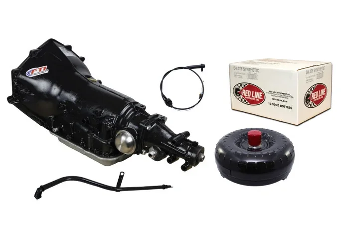 FTI 700R4 Transmission Kit – Level 2 – 450HP – Chevy Bell – Edelbrock Adapter SB2400LT30 Converter