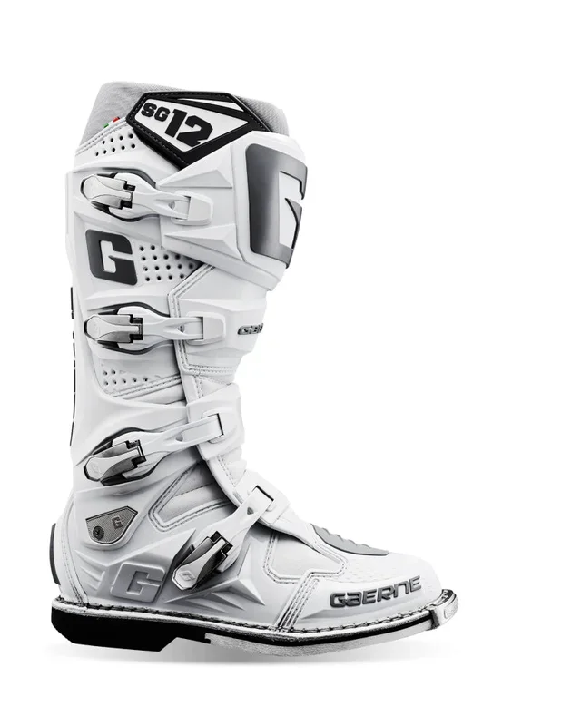 Gaerne SG12 Boot White Size – 9