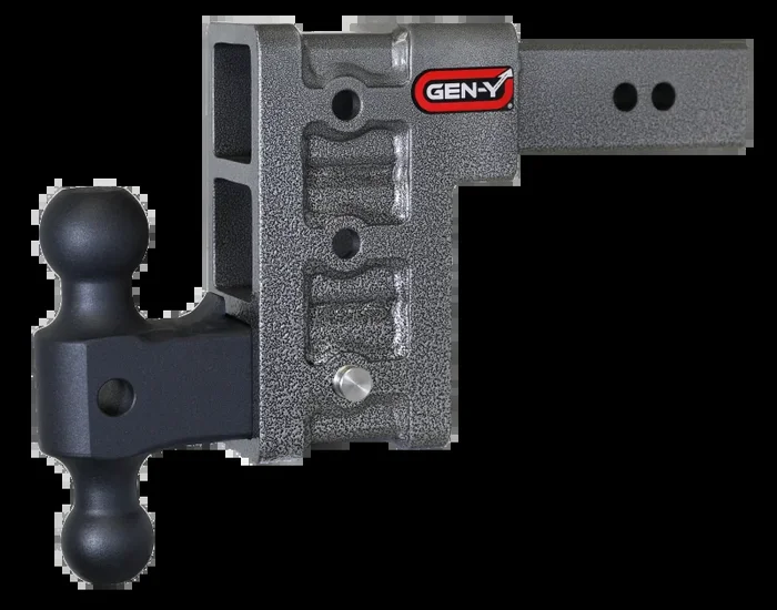 Gen-Y Mega Duty 2.5in Shank 6in Drop 3K TW 21K Hitch w/GH-061 Dual-Ball