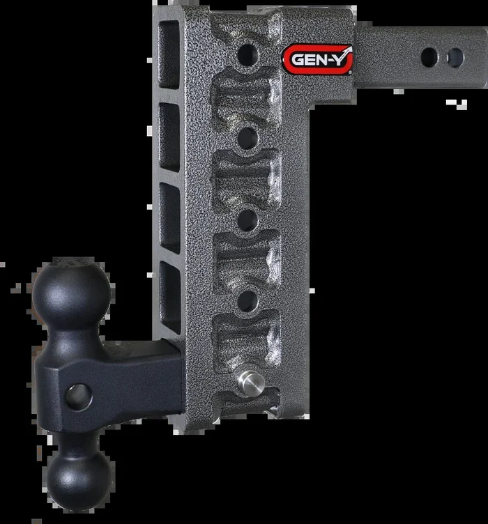 Gen-Y Mega Duty 2in Shank 10in Drop 1.5K TW 10K Hitch w/GH-031 Dual-Ball