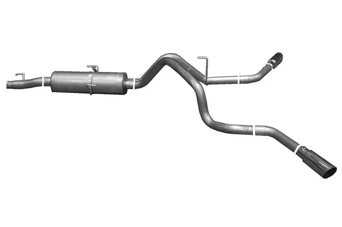 Gibson Exhaust Cat-Back Dual Extreme Ex haust System Aluminized
