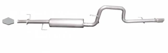 Gibson Exhaust Cat-Back Single Exhaust System Aluminized