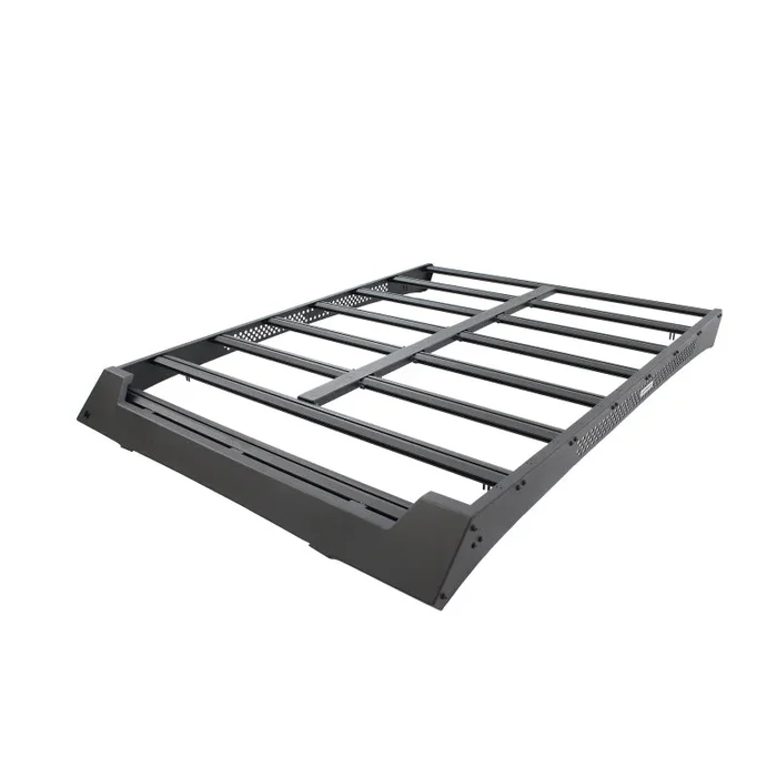 Go Rhino 22-23 Toyota Tundra CrewMax Ceros Low Profile Roof Rack – Tex. Blk