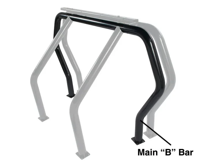 Go Rhino RHINO Bed Bar – Rear Main B bar – Black