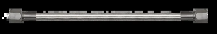 Goodridge 8in Universal Oil Line Assembly w/Clear Fittings