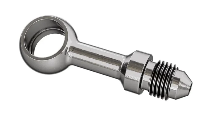 Goodridge Straight Banjo Adaptor for 7/16 Bolt