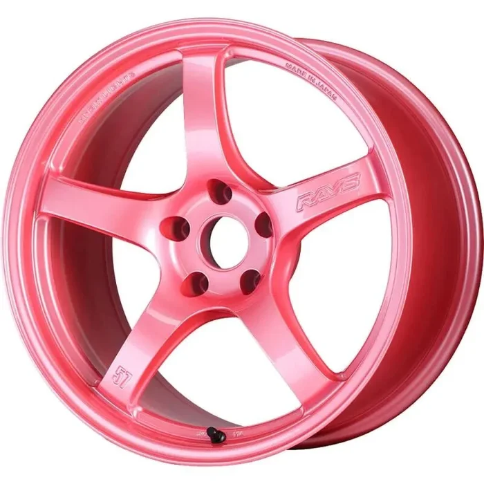 Gram Lights 57CR 15×8.0 +35 4-100 Sakura Pink Wheel (Special Order No Cancel)