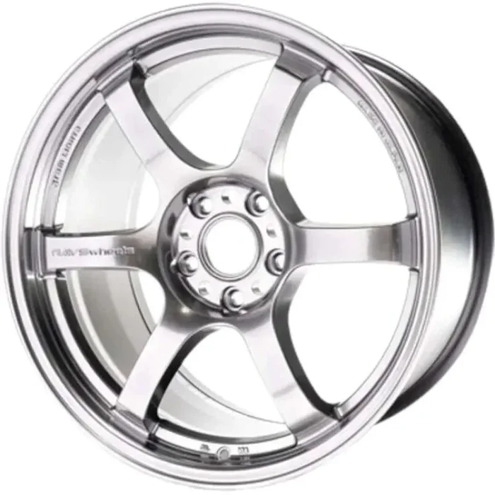 Gram Lights 57DR 17×9.0 +22 5-114.3 Grace Silver Wheel