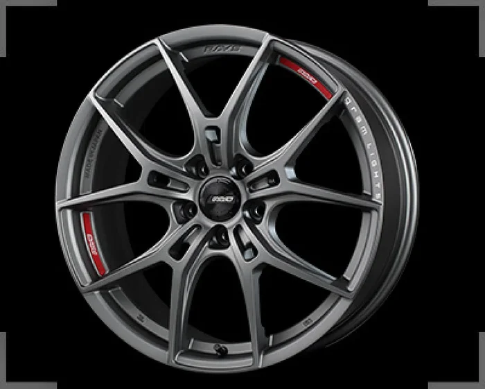 Gram Lights 57FXZ Overseas 20×9.5 +20 5-114.3 Matte Graphite w/Machining Wheel