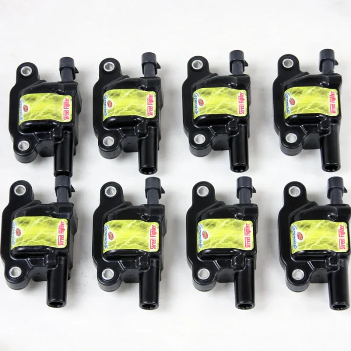 Granatelli 05-13 GM LS1/LS2/LS3/LS4/LS5/LS6/LS7/LS9 Street Fighter Coil Packs – Black (Set of 8)