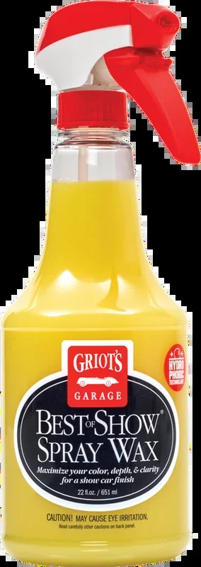 Griots Garage Best of Show Spray Wax – 22oz21.0 lb
