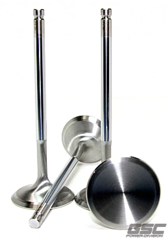 GSC P-D 2022+ Subaru WRX FA24F 36mm Head (STD) 104.8mm Long Chrome Polished Intake Valve – Set of 8