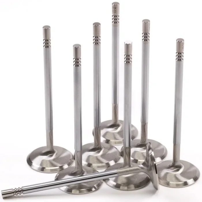 GSC P-D Ford Mustang 5.0L Coyote Gen 1/2 37.27mm Head (STD) Chrome Polished Intake Valve – Set of 8