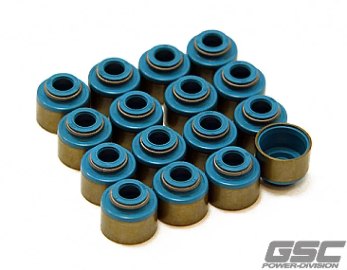 GSC P-D Ford Mustang 5.0L Coyote Valve Stem Seal w/Integrated Spring Seat – Set of 32