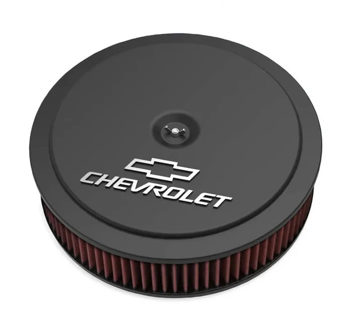 Holley 14 x 3 Air Cleaner GM Muscle Series Black