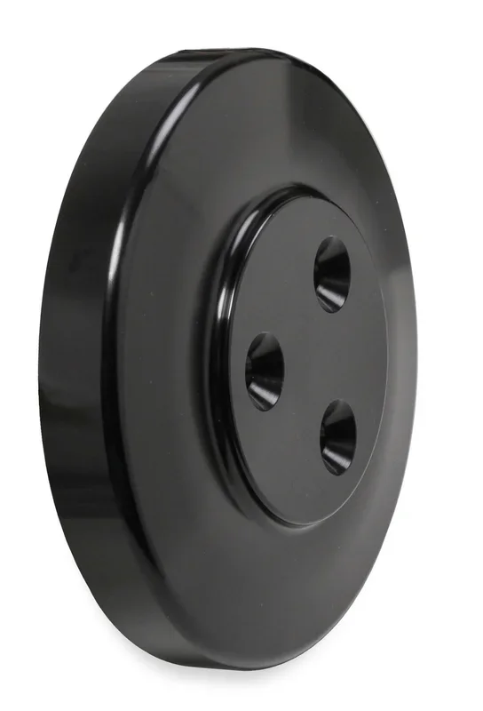 Holley Cover – AC Compressor SD7 – Black