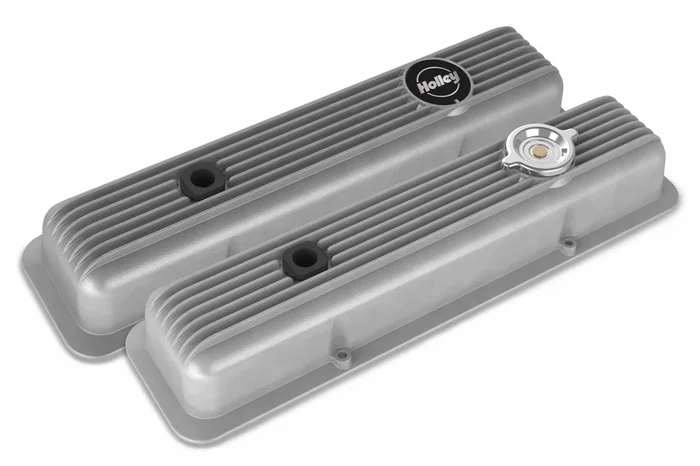 Holley SBC Muscle Series Valve Covers (pair)