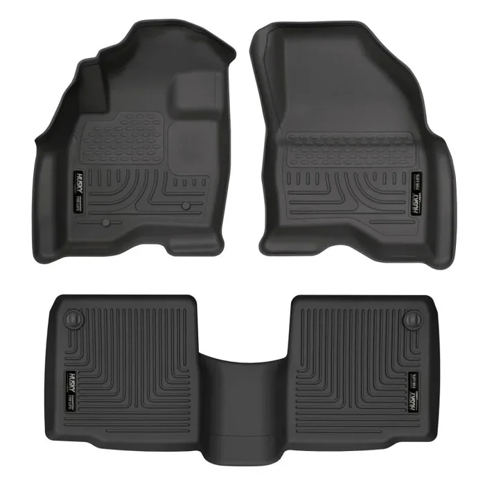 Husky Liners 11-12 Ford Explorer WeatherBeater Combo Black Floor Liners9.7 lb