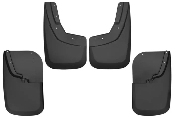 Husky Liners 11-16 Ford F-250 Super Duty/F-350 Super Duty Front and Rear Mud Guards – Black