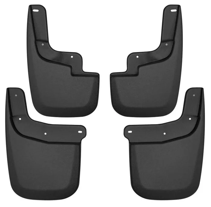 Husky Liners 15-22 Chevy Colorado w/o Flares (Excl. ZR2) Front and Rear Mud Guards – Black