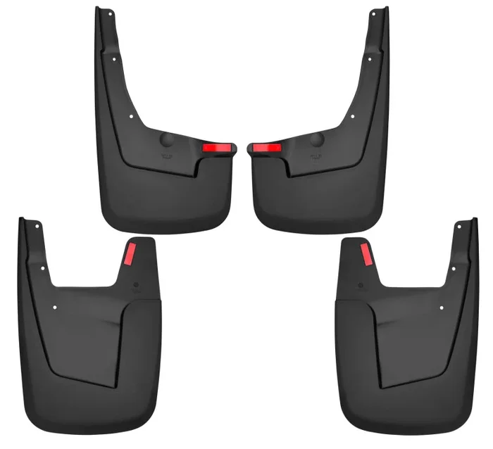 Husky Liners 19-22 RAM 1500 w/o OEM Fender Flares Custom-Molded Front & Rear Mud Guards4.4 lb
