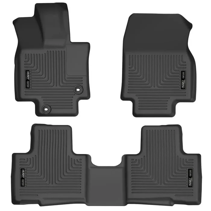 Husky Liners 20-21 Highlander All / 21 Highlander XSE Weatherbeater Front & 2nd Seat Liners – Black10.1 lb