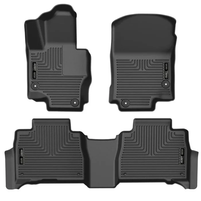 Husky Liners 20-23 Mercedes-Benz GLE350/GLE450 Weatherbeater Black Front & 2nd Seat Floor Liners9.8 lb