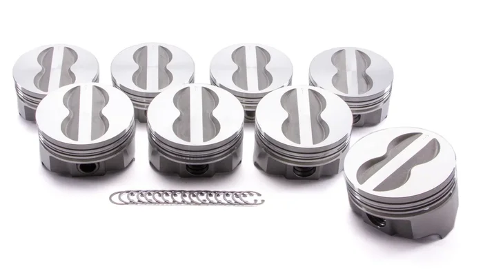 Icon Pistons SBC FHR F/T Piston Set 4.040 Bore -6.4cc