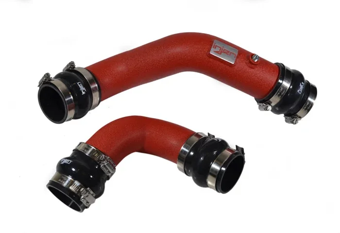 Injen 17-19 Honda Civic Type-R Aluminum Intercooler Piping Kit – Wrinkle Red