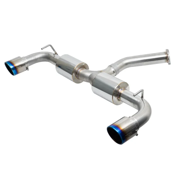 Injen 19-22 Hyundai Veloster N L4 2.0L Turbo Performance SS Axle Back Exhaust System – Burnt Ti Tips
