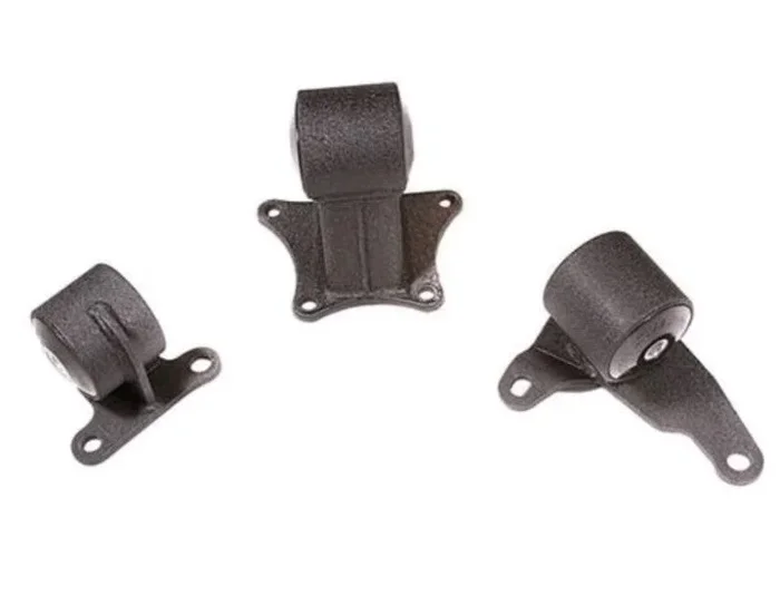 Innovative 90-93 Honda Accord Conversion (F-Series/RH Mount) Black Aluminum Mount 85A Bushing3.9 lb