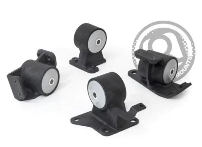 Innovative 90-99 Toyota MR2 5S/3S Black Steel Mounts 85A Bushings13.5 lb