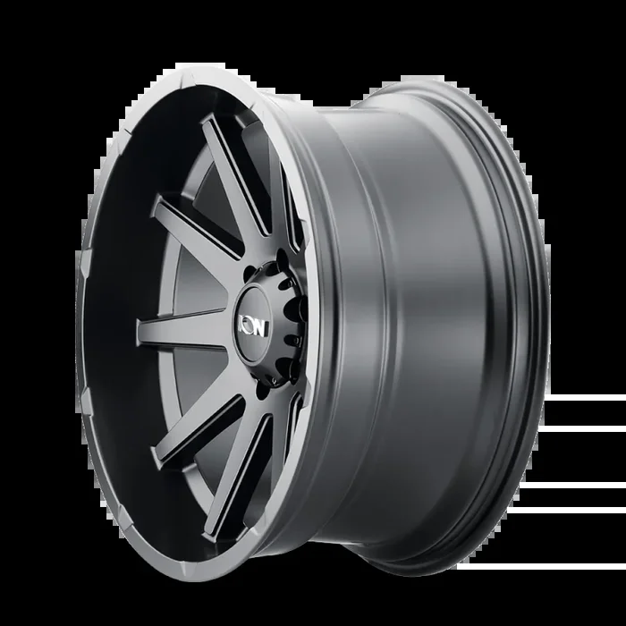 ION Type 143 20×9 / 5×150 BP / 30mm Offset / 110mm Hub Matte Black Wheel