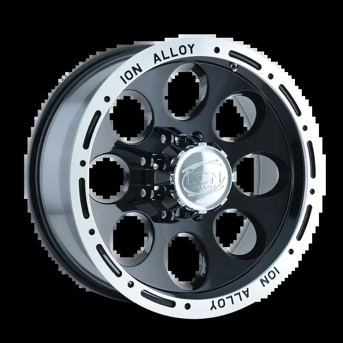 ION Type 174 15×10 / 5×139.7 BP / -38mm Offset / 108mm Hub Black/Machined Wheel