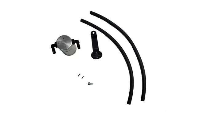 J&L 19-24 Ford/Lincoln SUVs & Trucks w 2.0 EcoBoost Driver Side Oil Separator 3.0 – Clear An