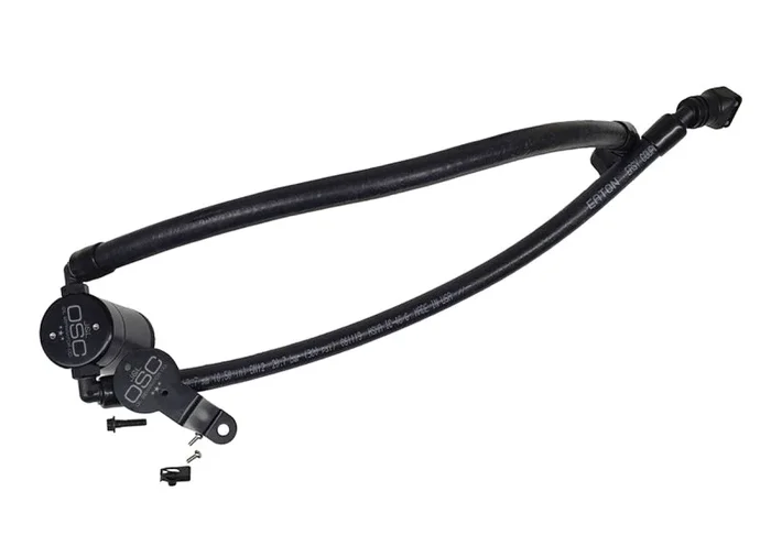 J&L 2020-2025 Ford Explorer 3.0L EcoBoost Oil Separator 3.0 Passenger Side – Black Anodized1.9 lb