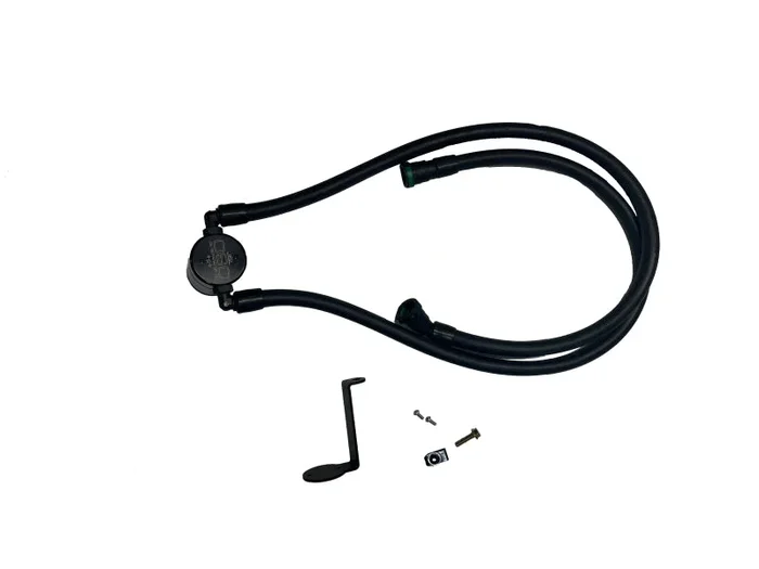 J&L 2025 Ford Explorer 2.3L EcoBoost 3.0 PVC Side Oil Separator – Black Anodized2.3 lb