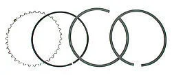 Je Pistons Piston Ring Set 4.130 Moly 1/16 1/16 3/16