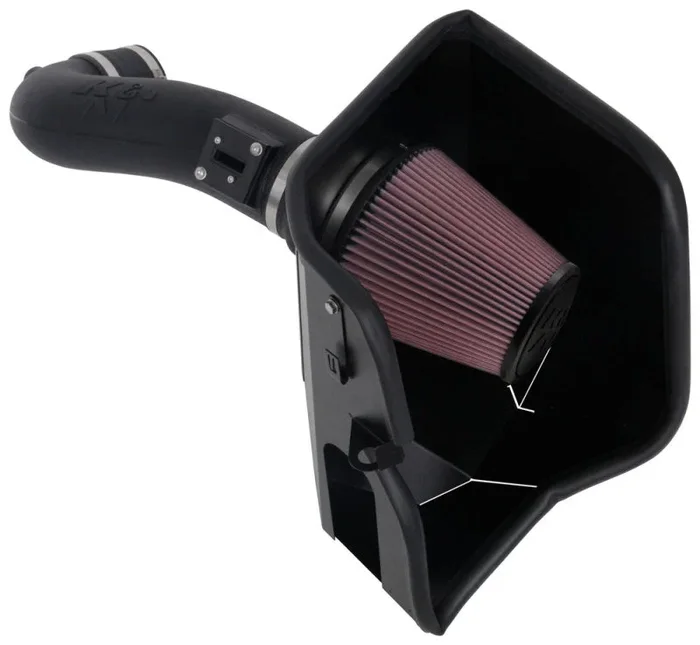 K&N 2019+ Chevrolet 1500 5.3L / 6.2L V8 F/I AirCharger Performance Intake System16.3 lb