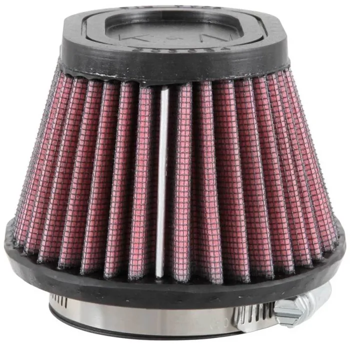 K&N Filter Universal Rubber Filter 2 7/16 inch Flange 4.5×3.75 inch Base 3.5×2.5 inch Top 2.75 inch