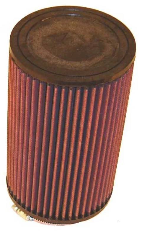 K&N Filter Universal Rubber Filter Round Straight 3.5in Flange ID x 5in OD x 8.5in H1.5 lb